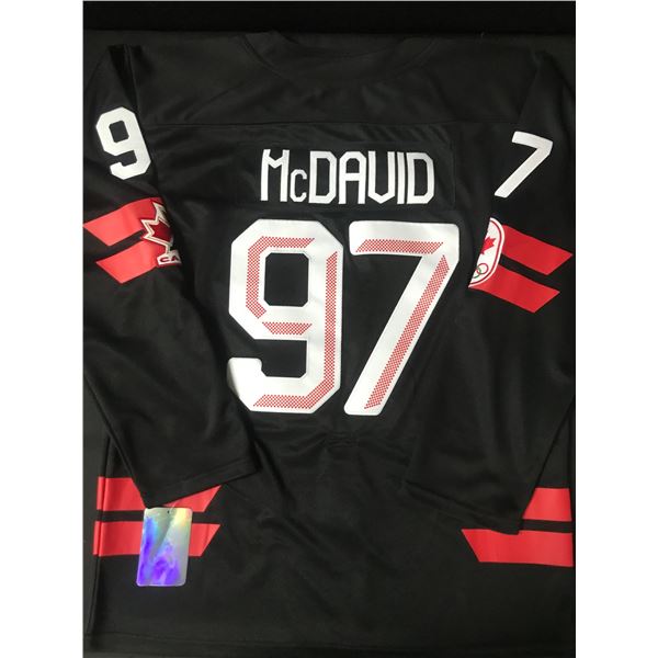 CONNOR MCDAVID  2026 TEAM CANADA CUSTOM OLYMPIC HOCKEY JERSEY