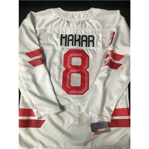 CALE MAKAR  2026 TEAM CANADA OLYMPIC CUSTOM  HOCKEY JERSEY