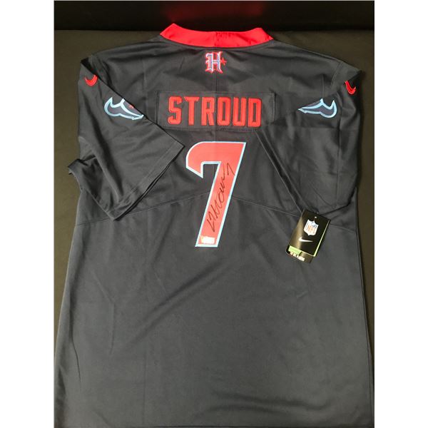 CJ STROUD SIGNED HOUSTON TEXANS CUSTOM JERSEY - ACE COA