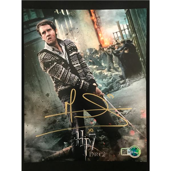 MATTHEW LEWIS SIGNED HARRY POTTER 8X10 - WWOC COA