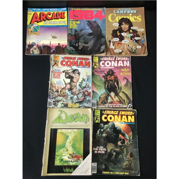 LOT OF 7 COMICS - VARIOUS TITLES AND PUBLISHERS