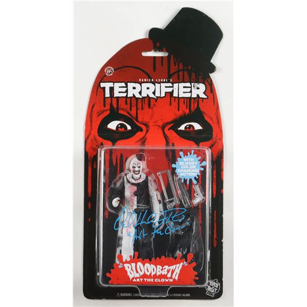 DAVID HOWARD THORTON SIGNED TERRIFIER ACTION FIGURE (JSA COA)