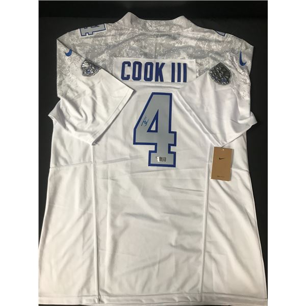 JAMES COOK III SIGNED BUFFALO BILLS CUSTOM JERSEY - ACE COA