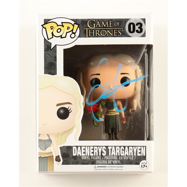 EMELIA CLARK SIGNED DAENERYS TARGARYEN FUNKO POP (PSA COA)