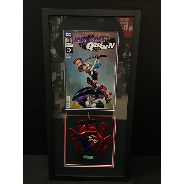 MARGOT ROBBIE SIGNED AND CUSTOM FRAMED PROP DISPLAY CELEBRITY COA