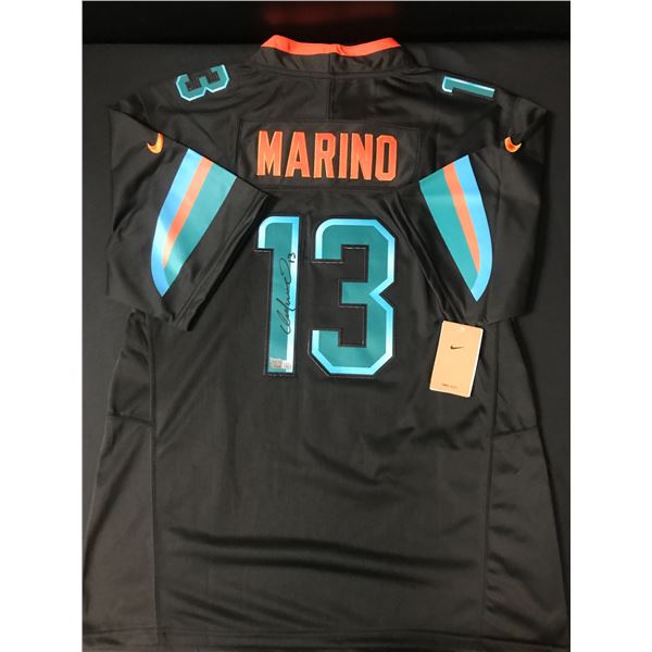 DAN MARINO SIGNED MIAMI DOLPHINS CUSTOM JERSEY - ACE COA