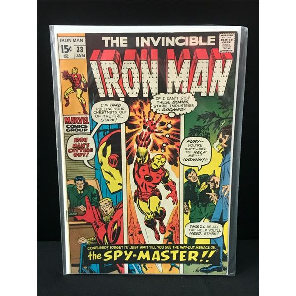 THE INVINCIBLE IRON MAN #33 - MARVEL COMICS