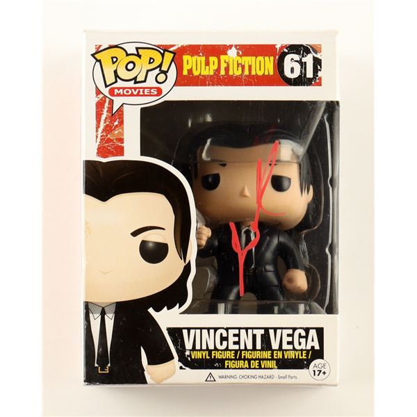 JOHN TRAVOLTA SIGNED FUNKO POP (PSA COA)