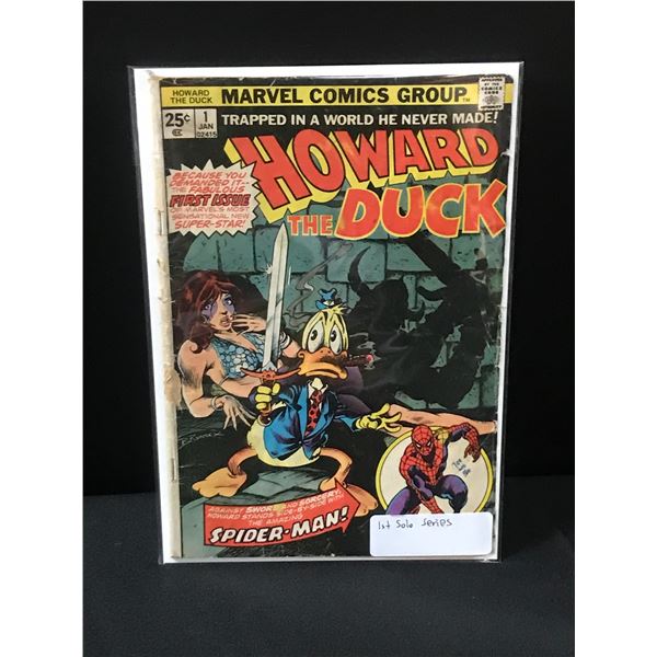 HOWARD THE DUCK #1 1ST SOLO SERIES - MARVEL COMICS