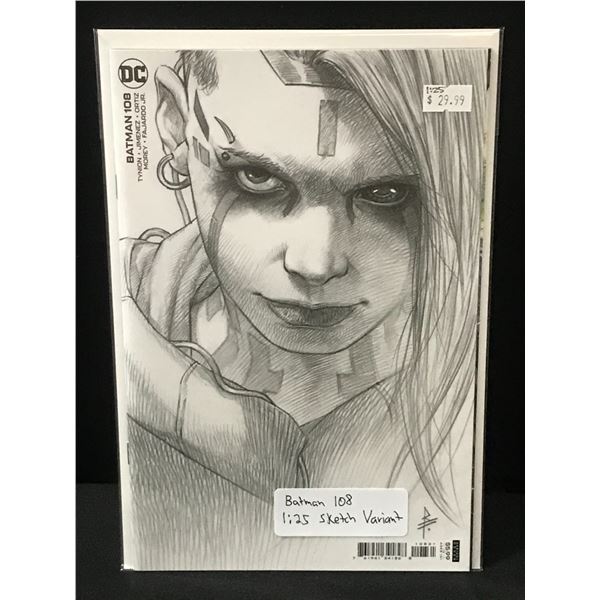 BATMAN #108 1:25 SKETCH VARIANT - DC COMICS