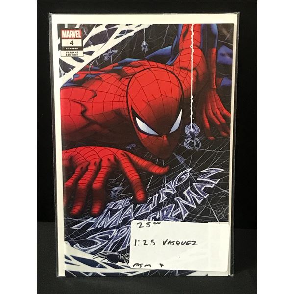 THE AMAZING SPIDERMAN #4 1:25 VARIANT EDITION - MARVEL COMICS