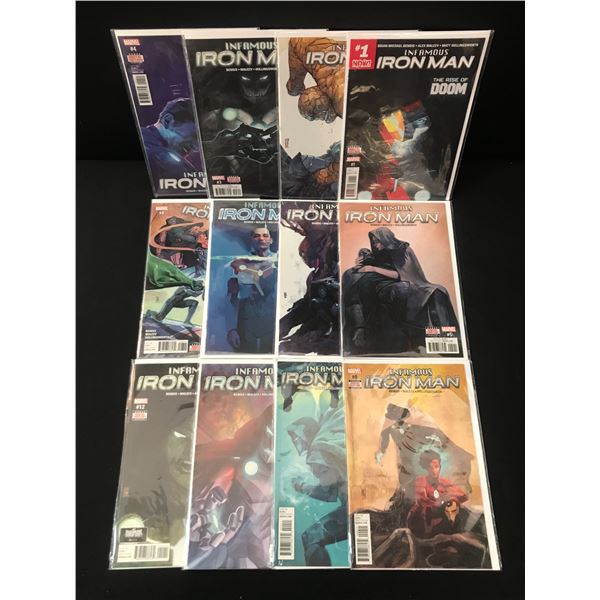 LOT OF 12 INFAMOUS IRON MAN COMICS - MARVEL COMICS