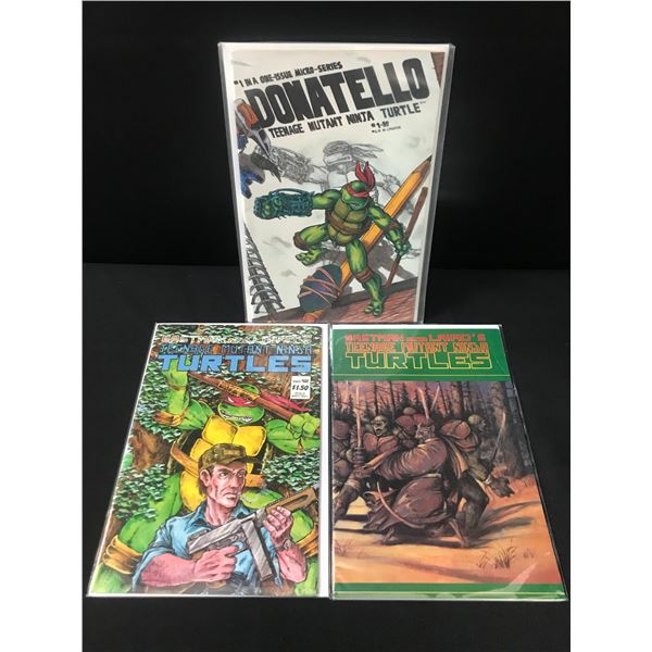 LOT OF 3 TEENAGE MUTANT NINJA TURTLES COMICS - EASTMAN AND LAIRD'S