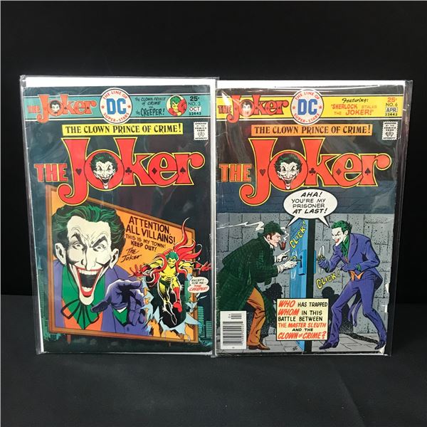LOT OF 2 THE JOKER COMICS #3 & #6 - DC COMICS