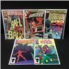 Image 1 : LOT OF 5 DAREDEVIL COMICS - MARVEL COMICS