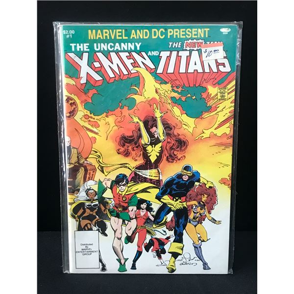 MARVEL AND DC PRESENT THE UNCANNY X-MEN AND THE NEW TEEN TITANS #1