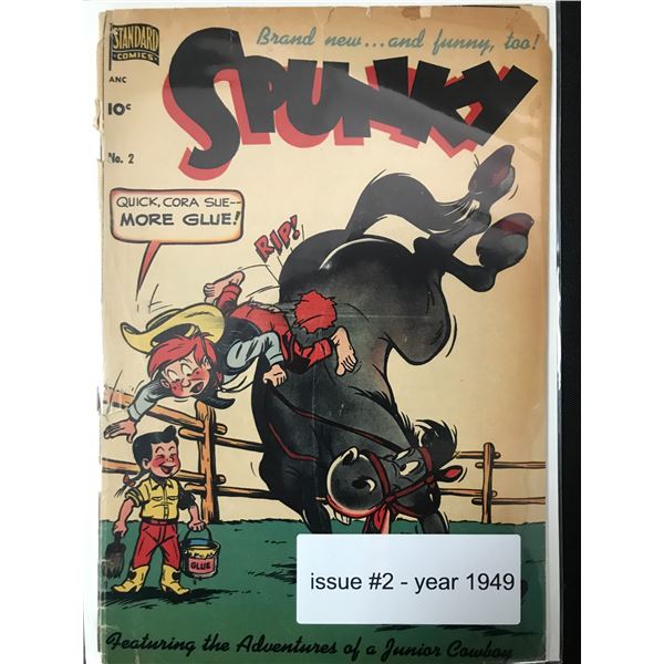 1949 STANDARD COMICS SPUNKY NO.2