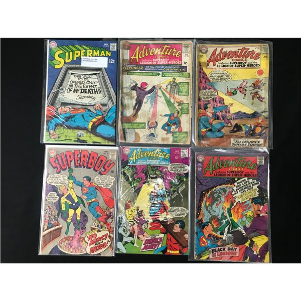 DC COMICS SUPERMAN SILVER AGE COMIC BOOK LOT
