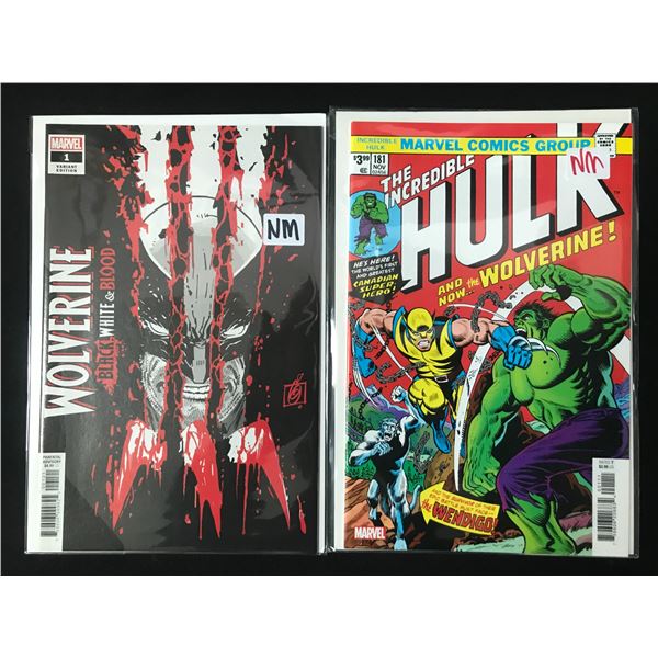 MARVEL COMICS WOLVERINE COMIC BOOK LOT
