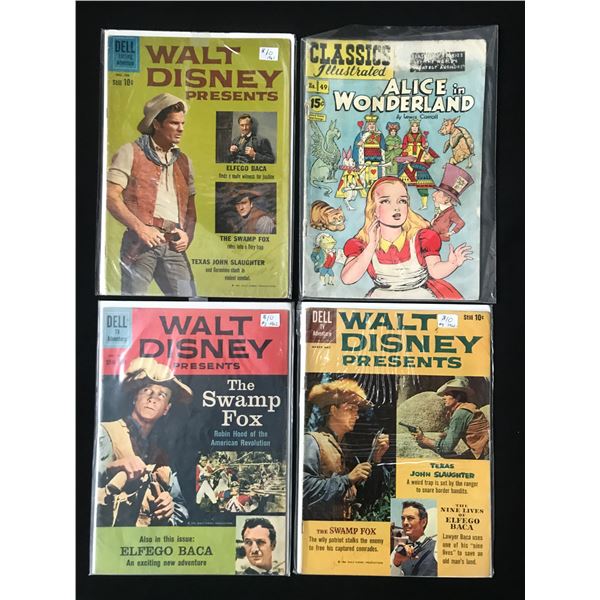 VINTAGE WALT DISNEY COMIC BOOK LOT