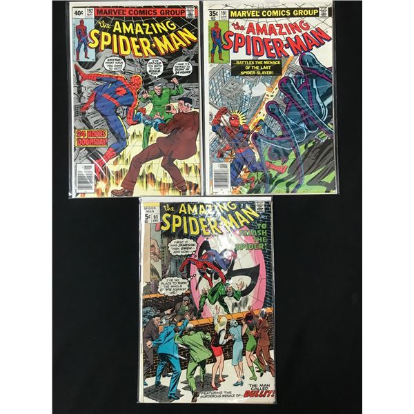 MARVEL COMICS SPIDER-MAN COMIC BOOK LOT