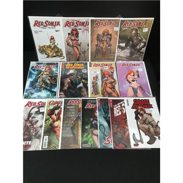 RED SONJA COMIC BOOK LOT