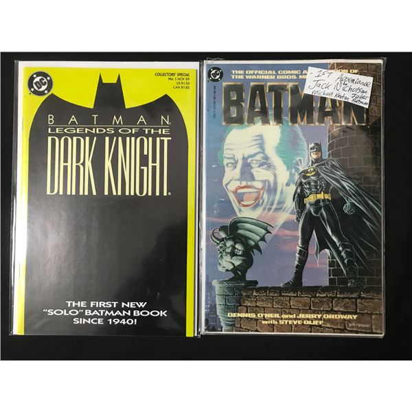 DC COMICS BATMAN COMIC BOOK LOT