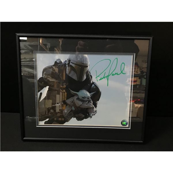 PEDRO PASCAL SIGNED AND CUSTOM FRAMED 8 X 10 PHOTO (KB COA)