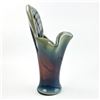 Image 6 : PHOENICIAN HEBRON BLOWN ART GLASS SWUNG VASE