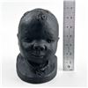 Image 14 : AFRICAN CHILD ART SCULPTURE MOSES CLAY HEAD BUST
