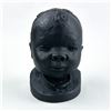 Image 2 : AFRICAN CHILD ART SCULPTURE MOSES CLAY HEAD BUST