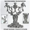 Image 1 : 1996 SEAGULL PEWTER ETAIN ZINN ANGEL CANDELABRA