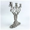 Image 4 : 1996 SEAGULL PEWTER ETAIN ZINN ANGEL CANDELABRA