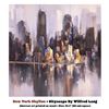 Image 1 : ABSTRACT NEW YORK SKYLINE CITYSCAPE WILFRED LANG