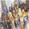 Image 3 : ABSTRACT NEW YORK SKYLINE CITYSCAPE WILFRED LANG