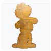 Image 2 : 33.5” WOODEN ELMO CUTOUT SESAME STREET MUPPET