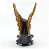 Image 2 : VINTAGE HAND CARVED WOODEN 13” EAGLE SCULPTURE