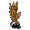 Image 4 : VINTAGE HAND CARVED WOODEN 13” EAGLE SCULPTURE