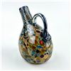 Image 5 : HAND BLOWN CONFETTI ART GLASS PITCHER - SIGNED