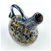 Image 8 : HAND BLOWN CONFETTI ART GLASS PITCHER - SIGNED