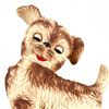 Image 13 : VTG EDWARD MOBLEY DOG SQUEAK TOY BLINKING EYES