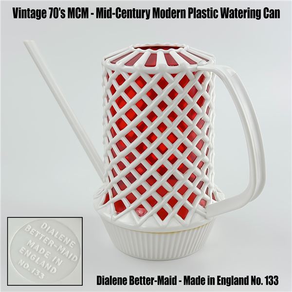VINTAGE MCM DIALENE BETTER-MAID WATERING JUG