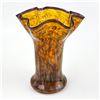 Image 5 : HAND BLOWN ART GLASS CONFETTI STYLE VASE - SIGNED