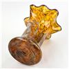 Image 8 : HAND BLOWN ART GLASS CONFETTI STYLE VASE - SIGNED