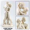 Image 1 : VTG SANTINI NUDE LOVERS KISS ITALIAN ART SCULPTURE