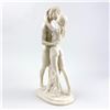 Image 2 : VTG SANTINI NUDE LOVERS KISS ITALIAN ART SCULPTURE