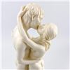 Image 9 : VTG SANTINI NUDE LOVERS KISS ITALIAN ART SCULPTURE