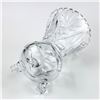 Image 10 : VINTAGE FOOTED IMPERLUX CRYSTAL FLOWER VASE
