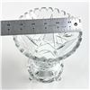 Image 13 : VINTAGE FOOTED IMPERLUX CRYSTAL FLOWER VASE