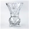 Image 1 : VINTAGE FOOTED IMPERLUX CRYSTAL FLOWER VASE